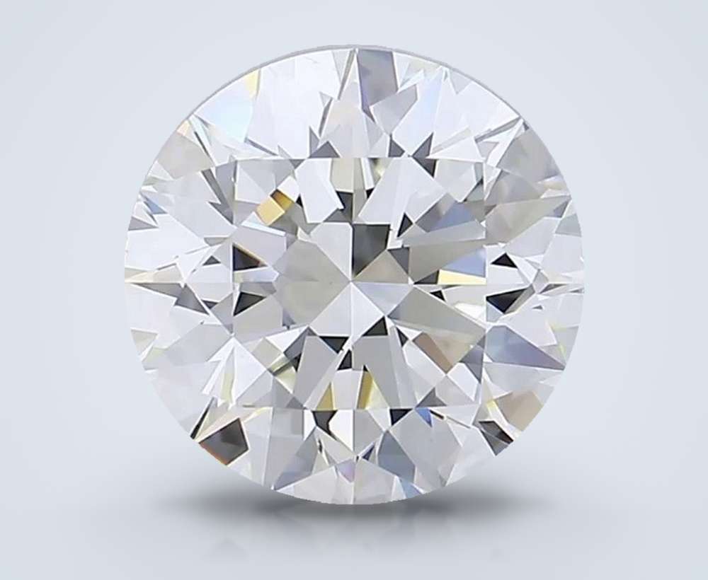 7.02 Carat Round Natural Diamond