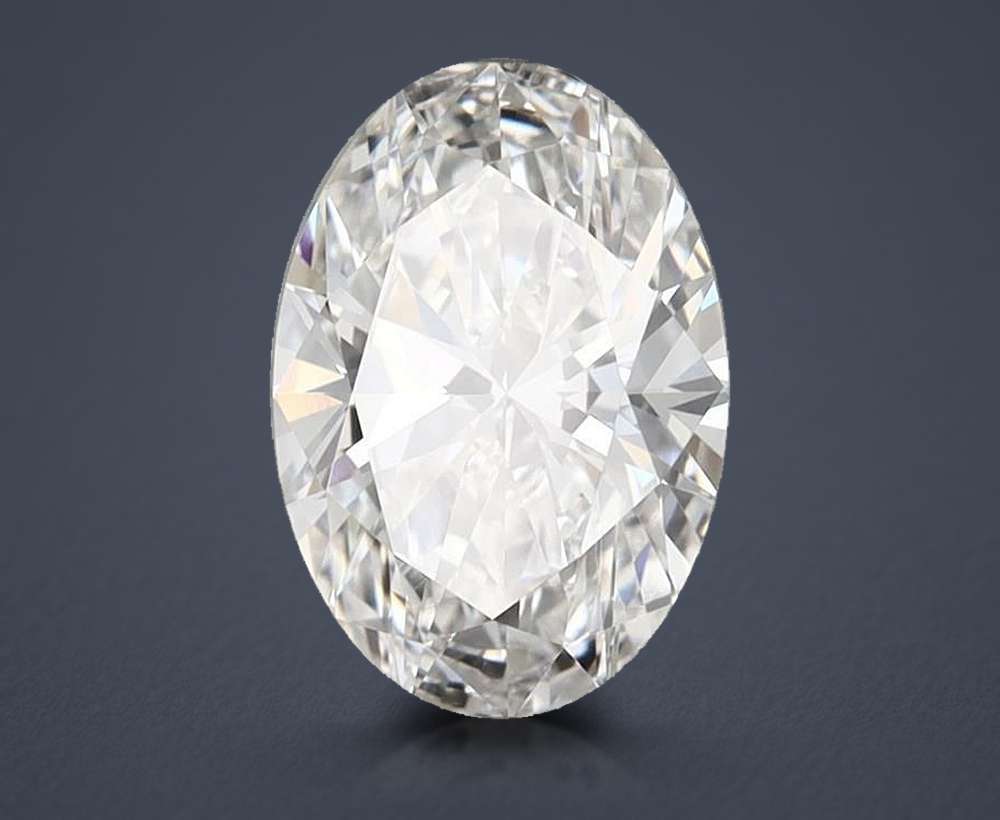 1.43 Carat Oval Lab Diamond