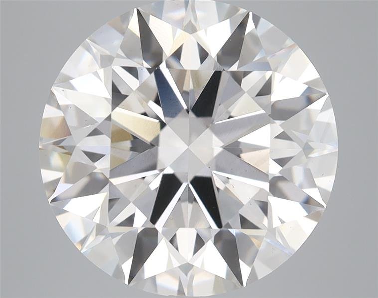 7.05ct E VS2 Rare Carat Ideal Cut Round Lab Grown Diamond