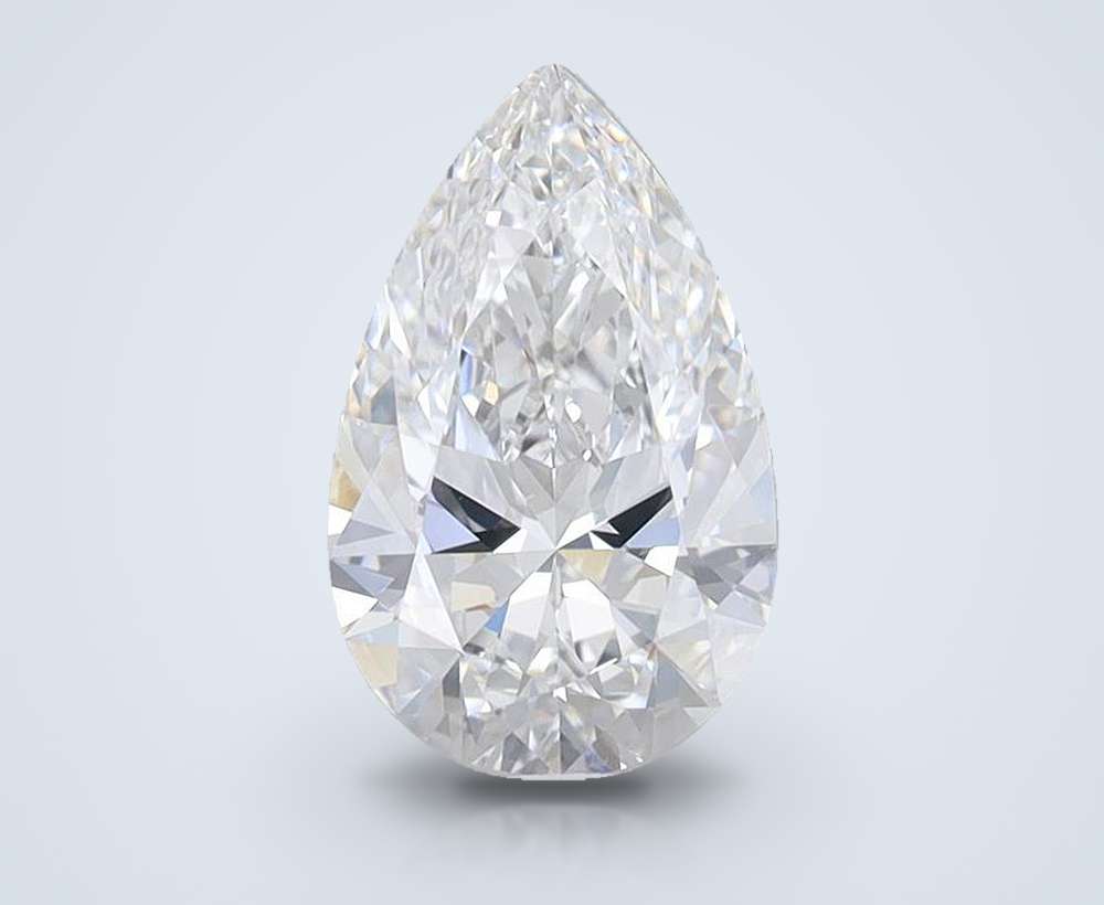 1.53 Carat Pear Lab Diamond