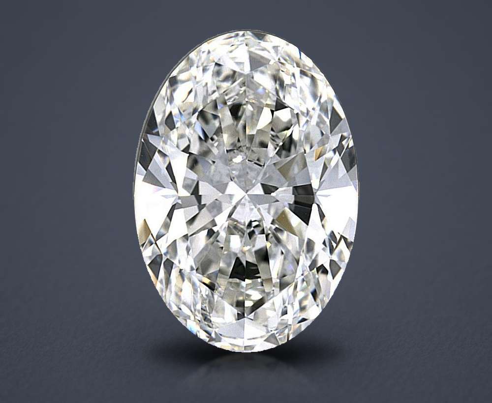 3.03 Carat Oval Natural Diamond