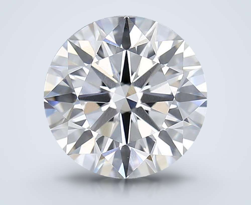 3.51 Carat Round Lab Diamond