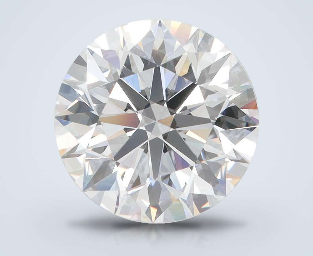 4.26 Carat Round Lab Diamond
