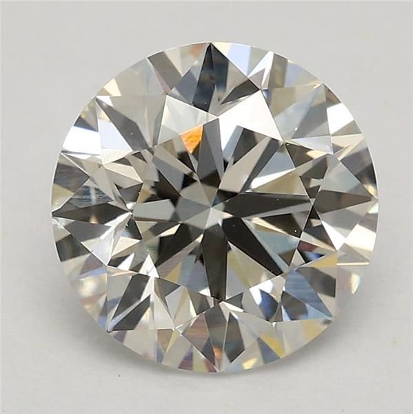 1.61ct J VS1 Rare Carat Ideal Cut Round Lab Grown Diamond
