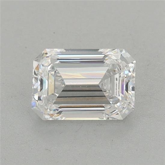 0.68ct D VS1 Rare Carat Ideal Cut Emerald Lab Grown Diamond