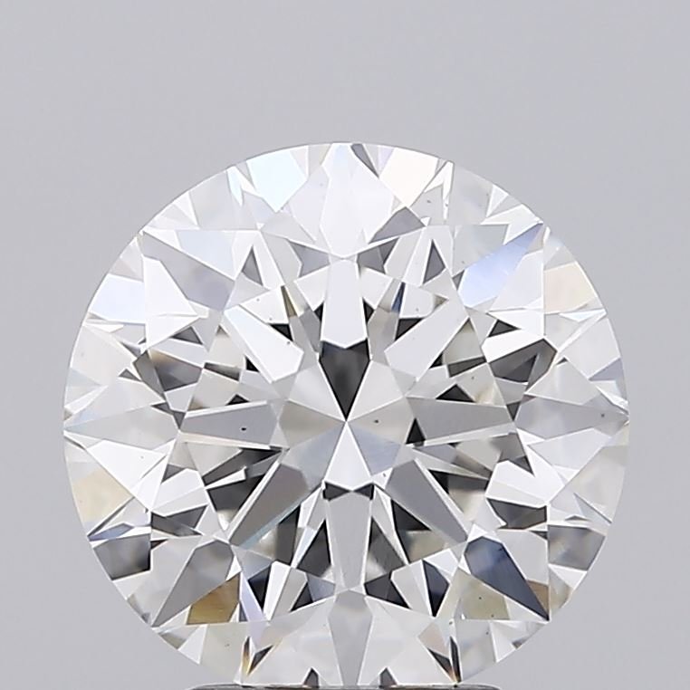 4.22ct H VS2 Excellent Cut Round Lab Grown Diamond