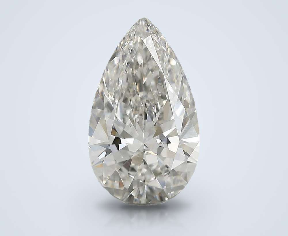 2.00 Carat Pear Lab Diamond
