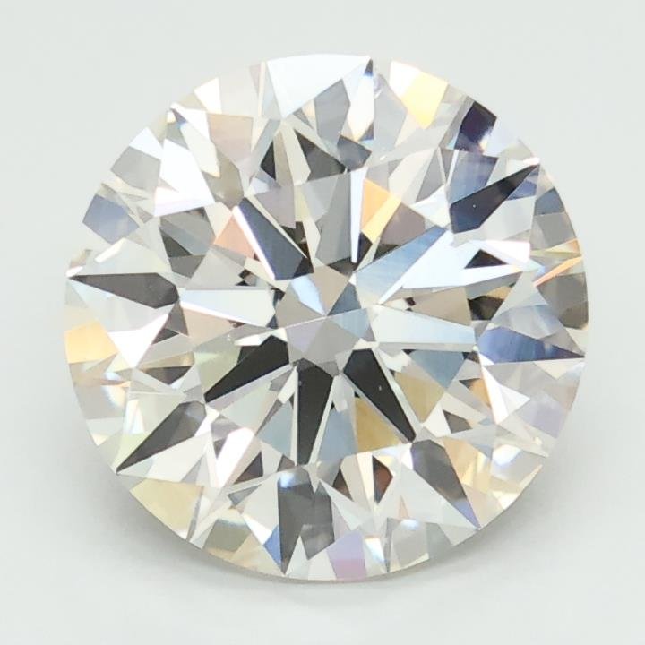 3.03ct G VVS2 Rare Carat Ideal Cut Round Lab Grown Diamond