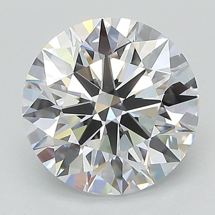 2.07ct D VVS2 Rare Carat Ideal Cut Round Lab Grown Diamond