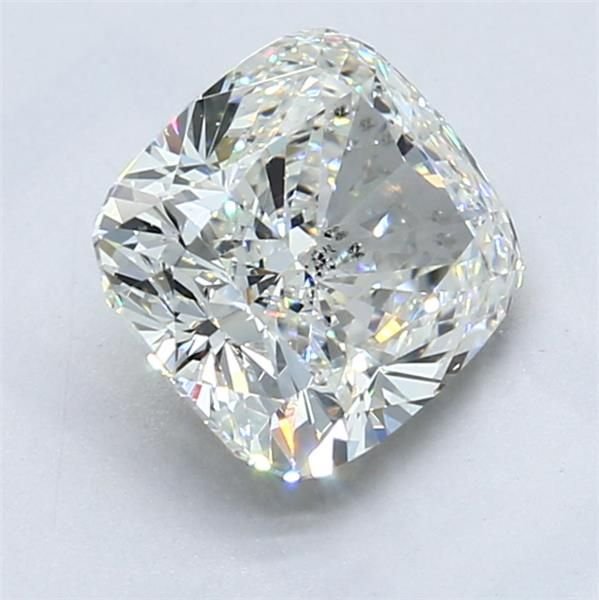 2.21ct H SI2 Rare Carat Ideal Cut Cushion Diamond