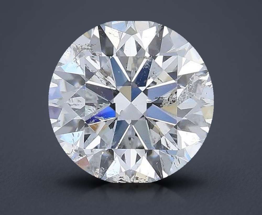 0.63 Carat Round Natural Diamond