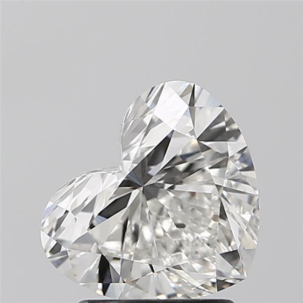 1.63ct G VVS2 Rare Carat Ideal Cut Heart Lab Grown Diamond