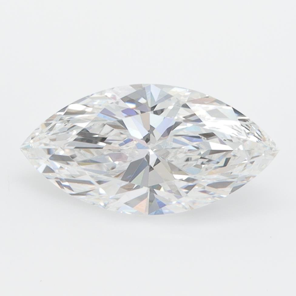 1.51ct E VVS1 Rare Carat Ideal Cut Marquise Lab Grown Diamond