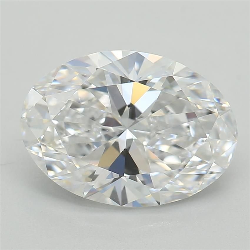 1.28ct D VS1 Rare Carat Ideal Cut Oval Lab Grown Diamond