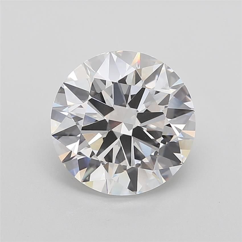 6.58 Carat Round Lab Diamond