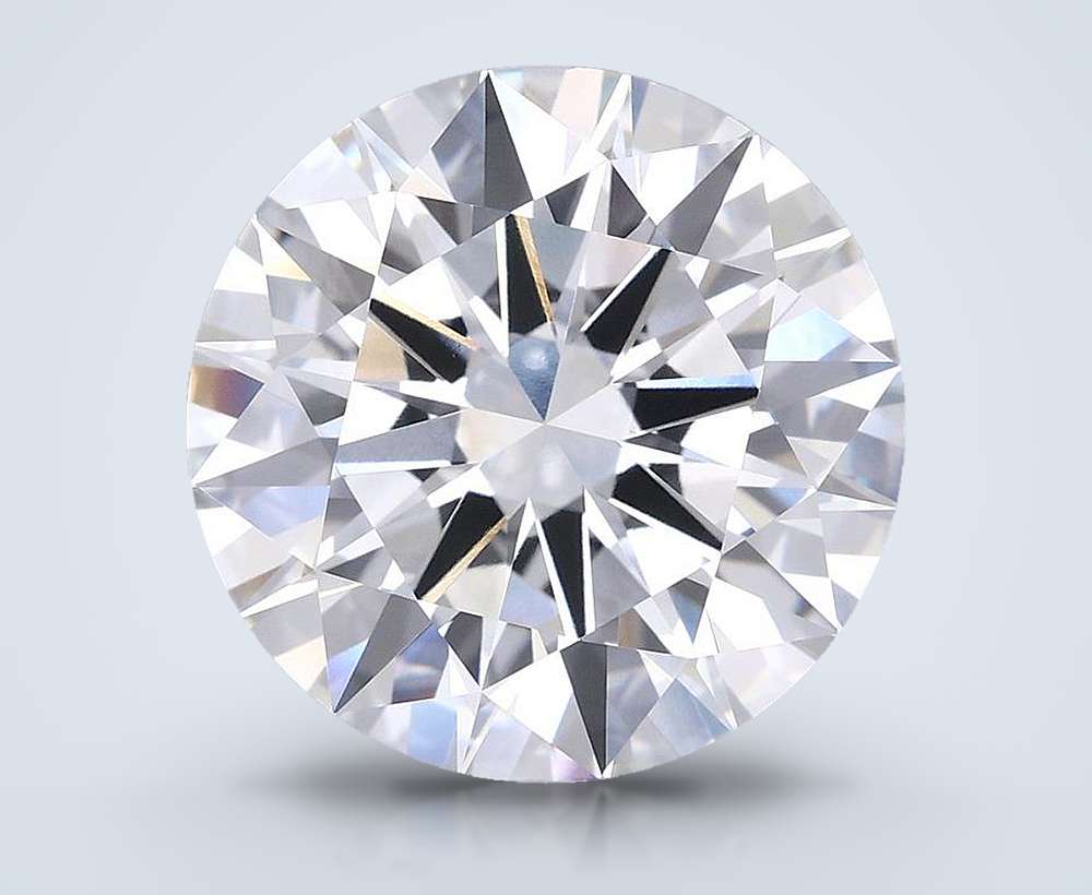 6.07 Carat Round Lab Diamond
