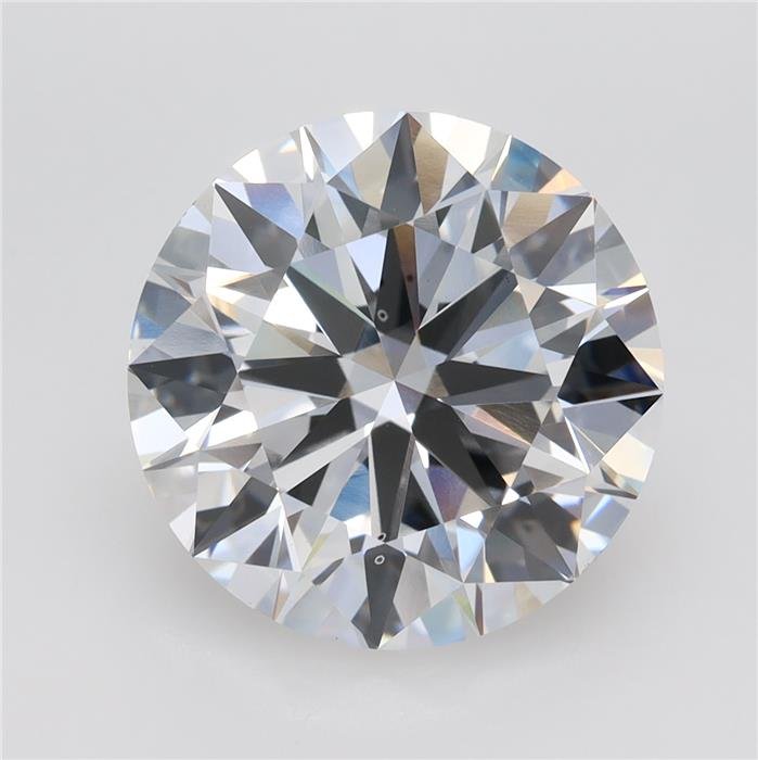 6.27ct E VS2 Rare Carat Ideal Cut Round Lab Grown Diamond