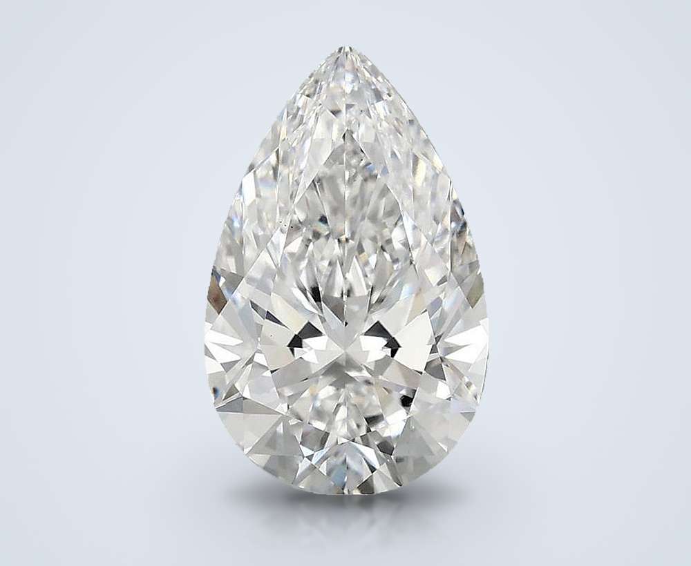 2.81 Carat Pear Lab Diamond