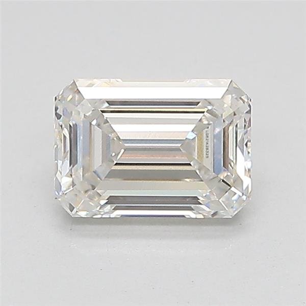 1.06ct F VS1 Rare Carat Ideal Cut Emerald Lab Grown Diamond