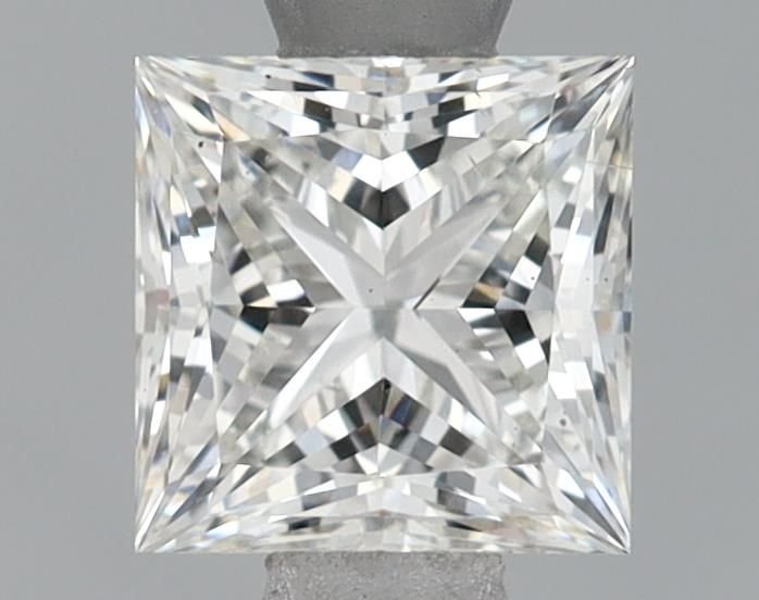 0.92ct G VS2 Rare Carat Ideal Cut Princess Lab Grown Diamond