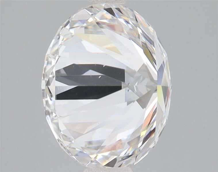 3.06ct E SI1 Rare Carat Ideal Cut Round Lab Grown Diamond