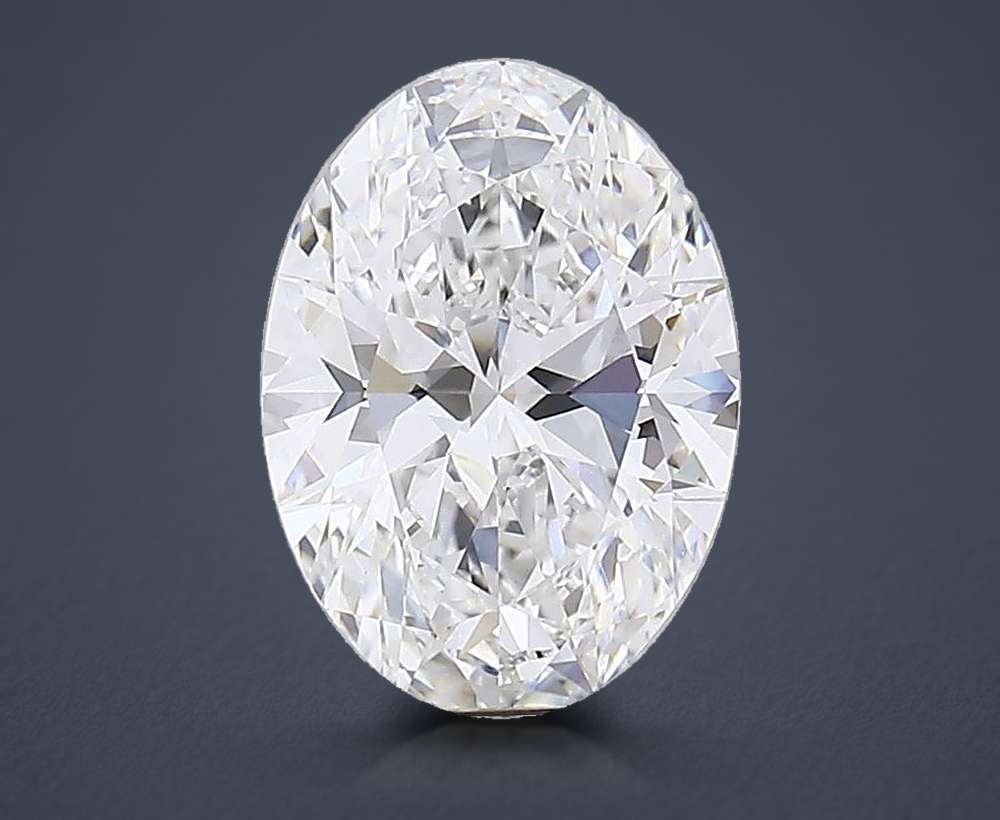 6.02 Carat Oval Lab Diamond
