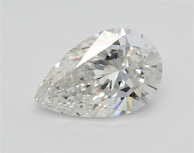 1.01ct F VS1 Rare Carat Ideal Cut Pear Lab Grown Diamond