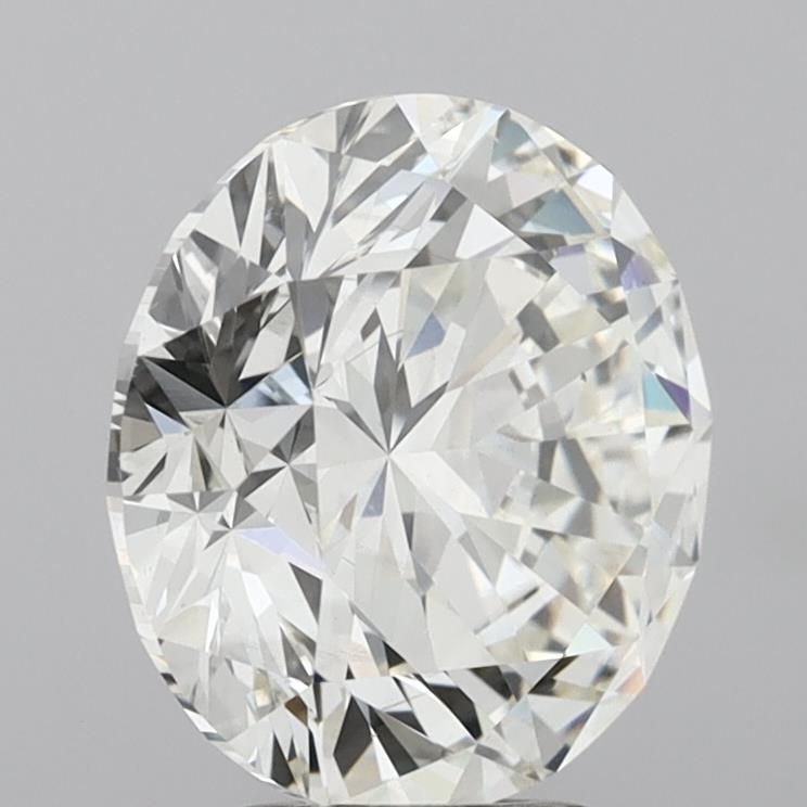 5.00ct H VS2 Excellent Cut Round Lab Grown Diamond