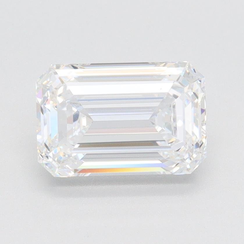 1.53ct D VS1 Rare Carat Ideal Cut Emerald Lab Grown Diamond