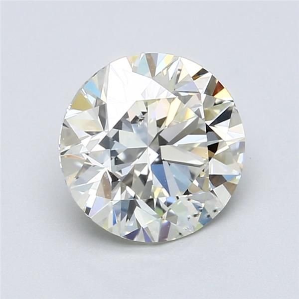 2.30ct K SI1 Rare Carat Ideal Cut Round Diamond