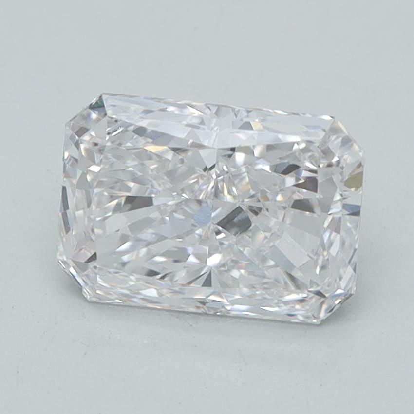 1.01ct D VVS2 Rare Carat Ideal Cut Radiant Lab Grown Diamond