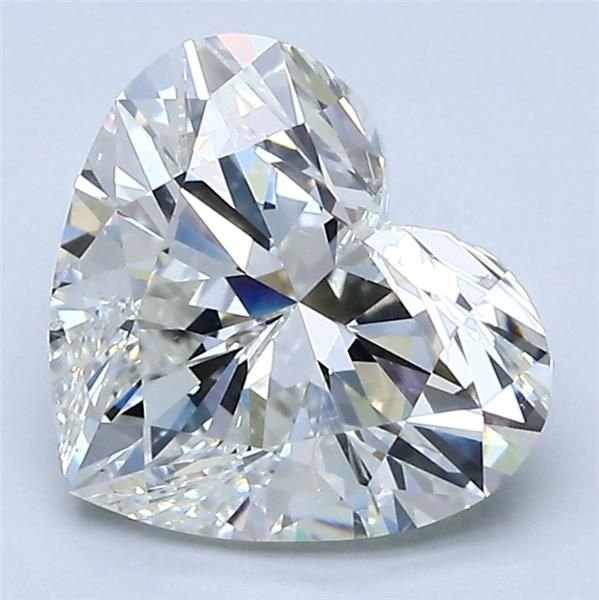 2.71ct I SI2 Rare Carat Ideal Cut Heart Diamond