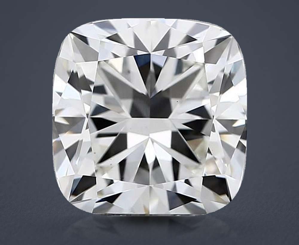 3.51 Carat Cushion Lab Diamond