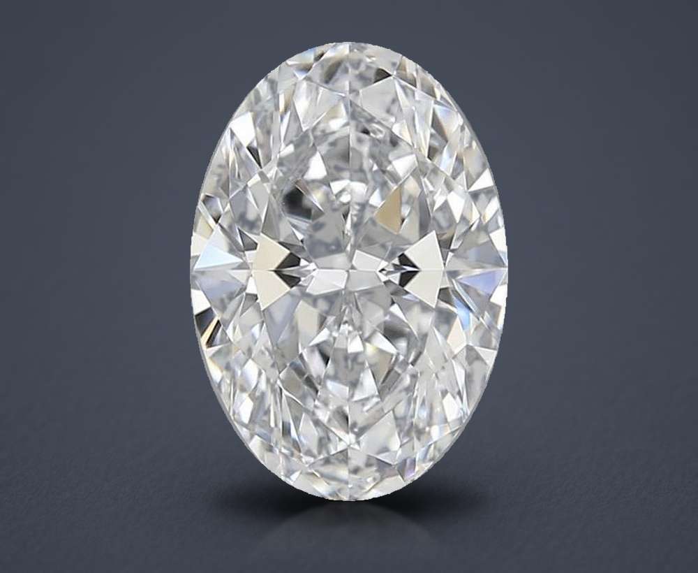 0.72 Carat Oval Lab Diamond