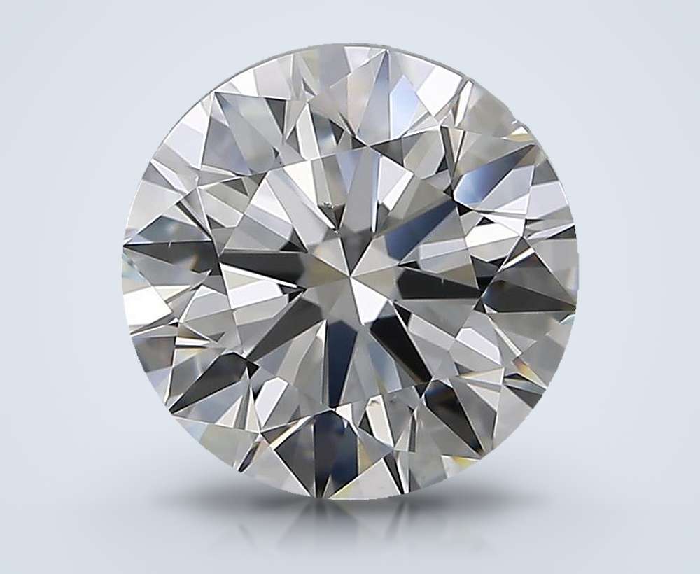 3.51 Carat Round Natural Diamond