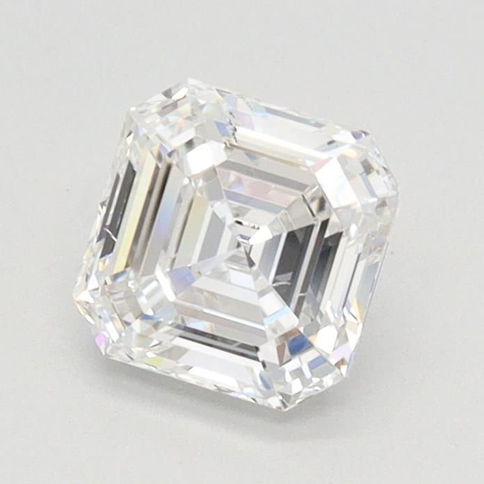 1.00ct E VS2 Rare Carat Ideal Cut Asscher Lab Grown Diamond