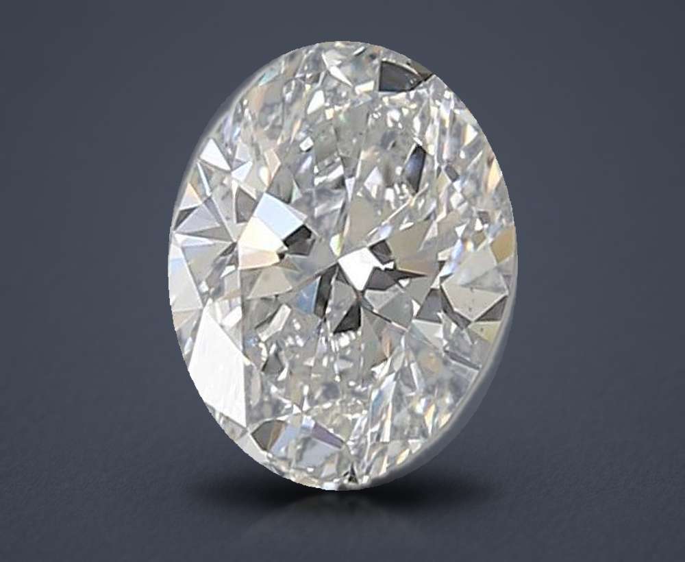 0.90 Carat Oval Lab Diamond