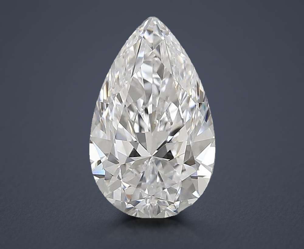 0.70 Carat Pear Natural Diamond