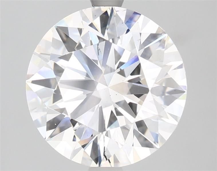 3.02ct F SI1 Rare Carat Ideal Cut Round Lab Grown Diamond