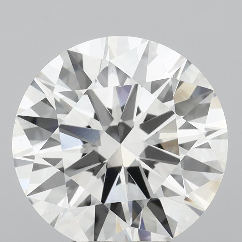 4.01 Carat Round Lab Diamond
