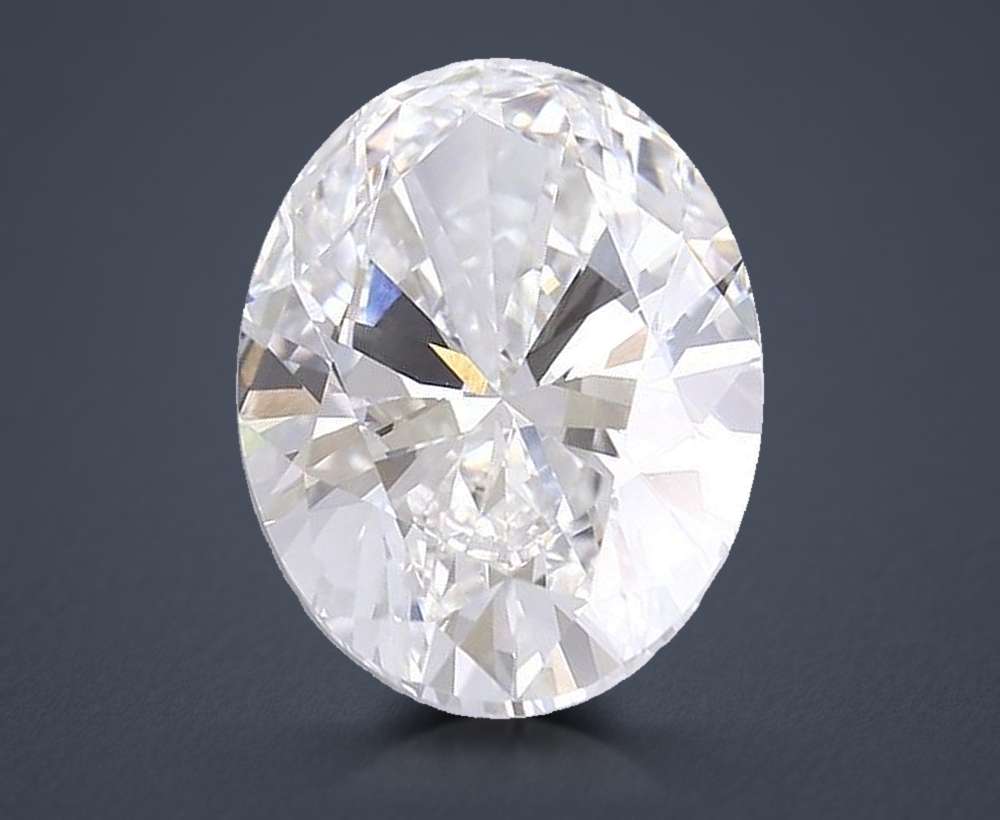 8.36 Carat Oval Lab Diamond