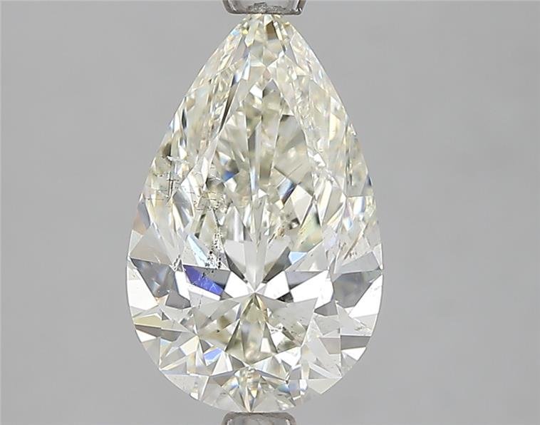 2.02ct K SI2 Rare Carat Ideal Cut Pear Diamond