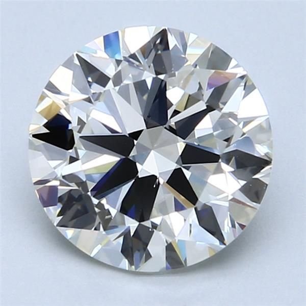 3.01 Carat Round Natural Diamond
