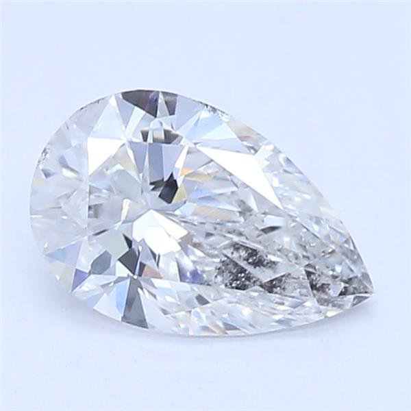 0.53ct E SI1 Rare Carat Ideal Cut Pear Lab Grown Diamond