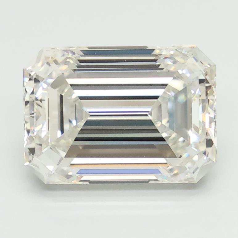 3.50ct G VVS2 Excellent Cut Emerald Lab Grown Diamond