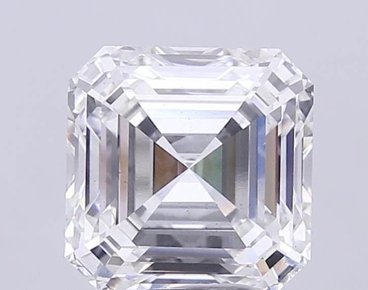 11.01ct F VS2 Rare Carat Ideal Cut Asscher Lab Grown Diamond