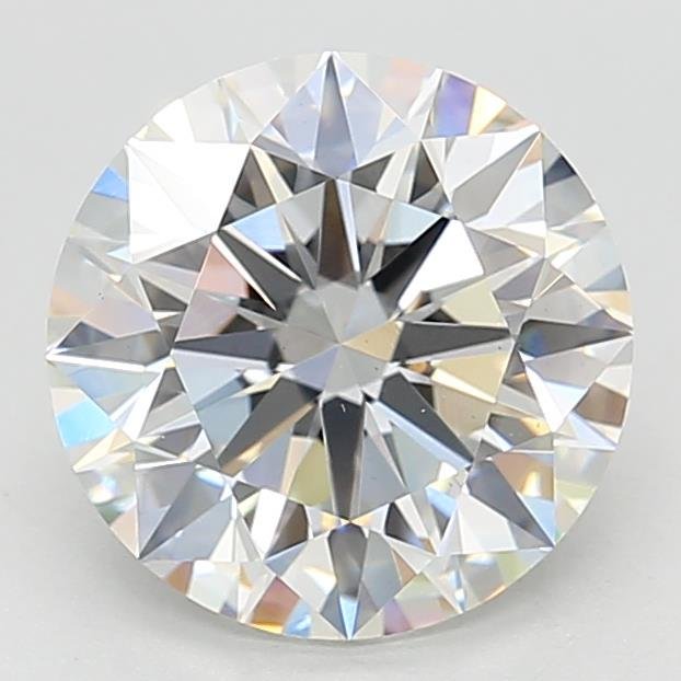 3.04ct G VS1 Rare Carat Ideal Cut Round Lab Grown Diamond