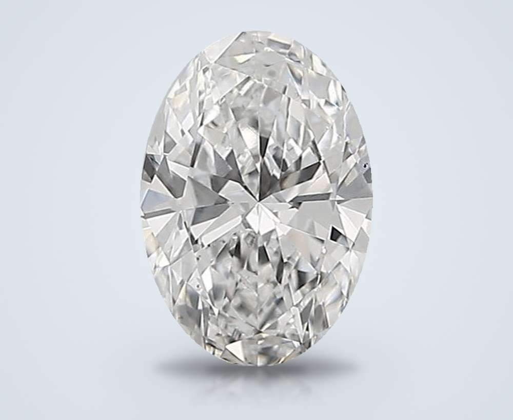 0.54 Carat Oval Lab Diamond