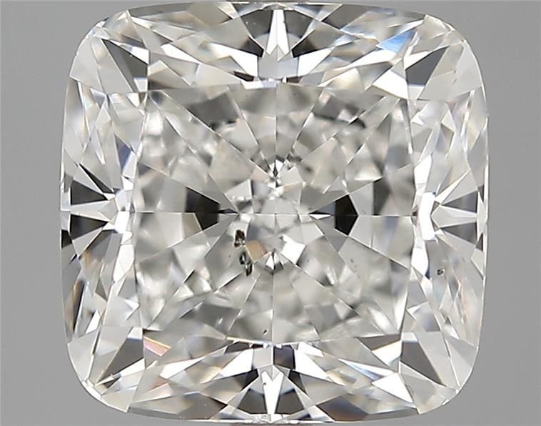 4.31ct H SI1 Rare Carat Ideal Cut Cushion Diamond