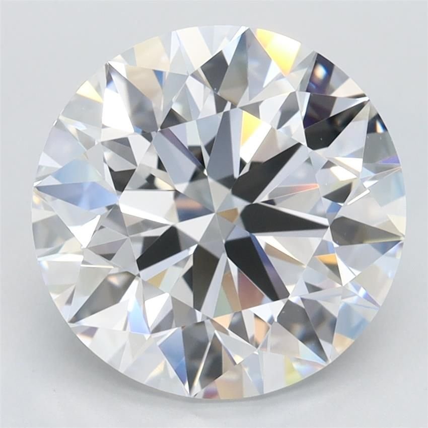 3.71ct D IF Rare Carat Ideal Cut Round Lab Grown Diamond